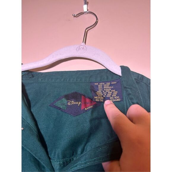 Men’s 1990 Mickey Mouse, Disney Donald Duck goofy button‎ up embroidered - Picture 3 of 3